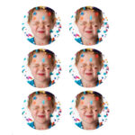 Pack of 24 Sheets Edible Image Print-Ons Frosting Sheets 3" Rounds