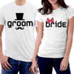 Personalized Groom Bride Tshirt